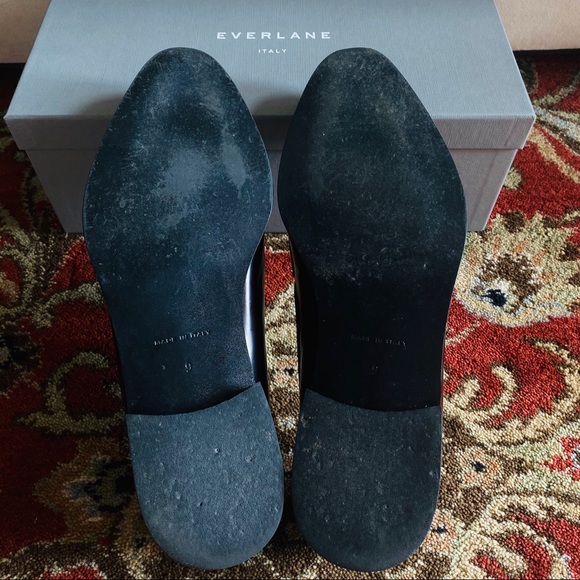 LIKE NEW. Everlane Oxblood Loafers. DISCONTINUED. - Picture 4 of 5